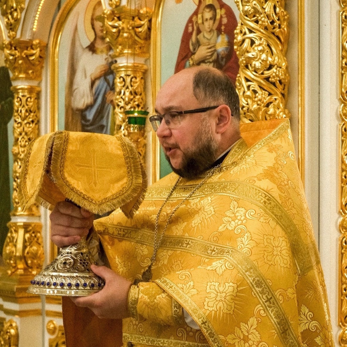 Иерей Андрей Старцев, штатный клирик прихода
